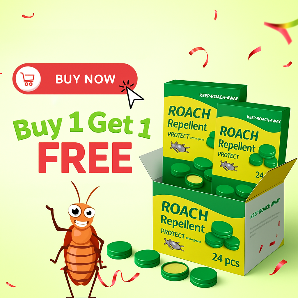 Powerful Cockroach Killer (Buy 1 Get 1 Free)