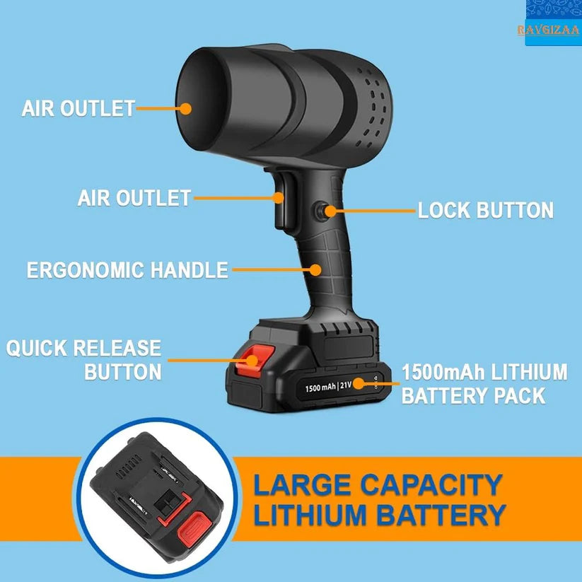 Cordless Turbo Jet Blower
