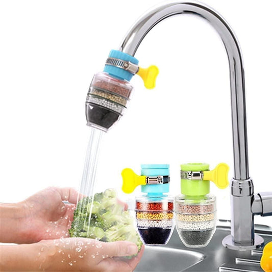 Multi-Layer Activated Carbon Water Faucet Filter 💧(Buy 1 Get 1 Free)