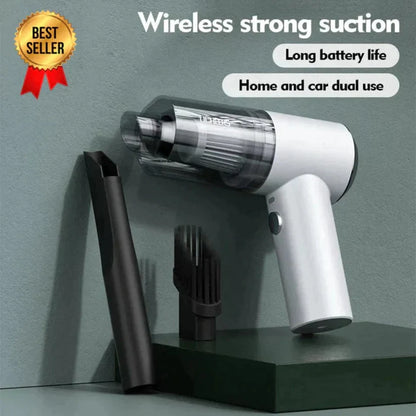 [UPGRADED] Portable Air Duster Wireless Vacuum Cleaner