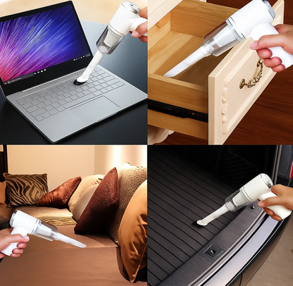 [UPGRADED] Portable Air Duster Wireless Vacuum Cleaner