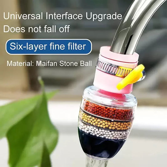 Multi-Layer Activated Carbon Water Faucet Filter 💧(Buy 1 Get 1 Free)