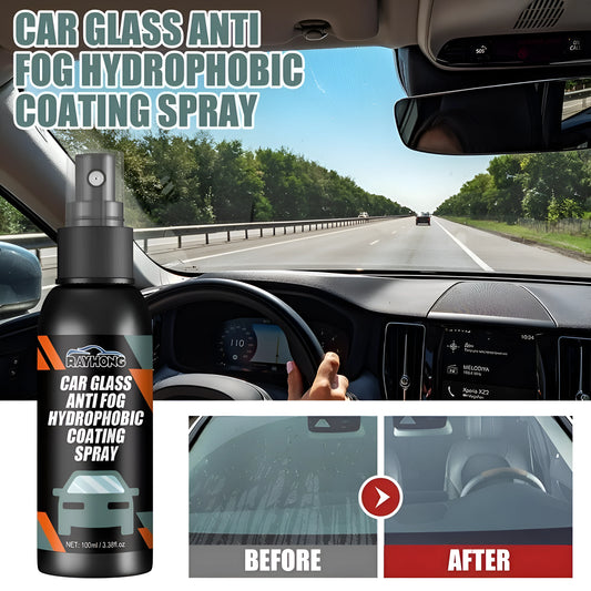 Car Glass Anti- Fog Hydrophobic Spray (Buy 1 Get 1 Free)